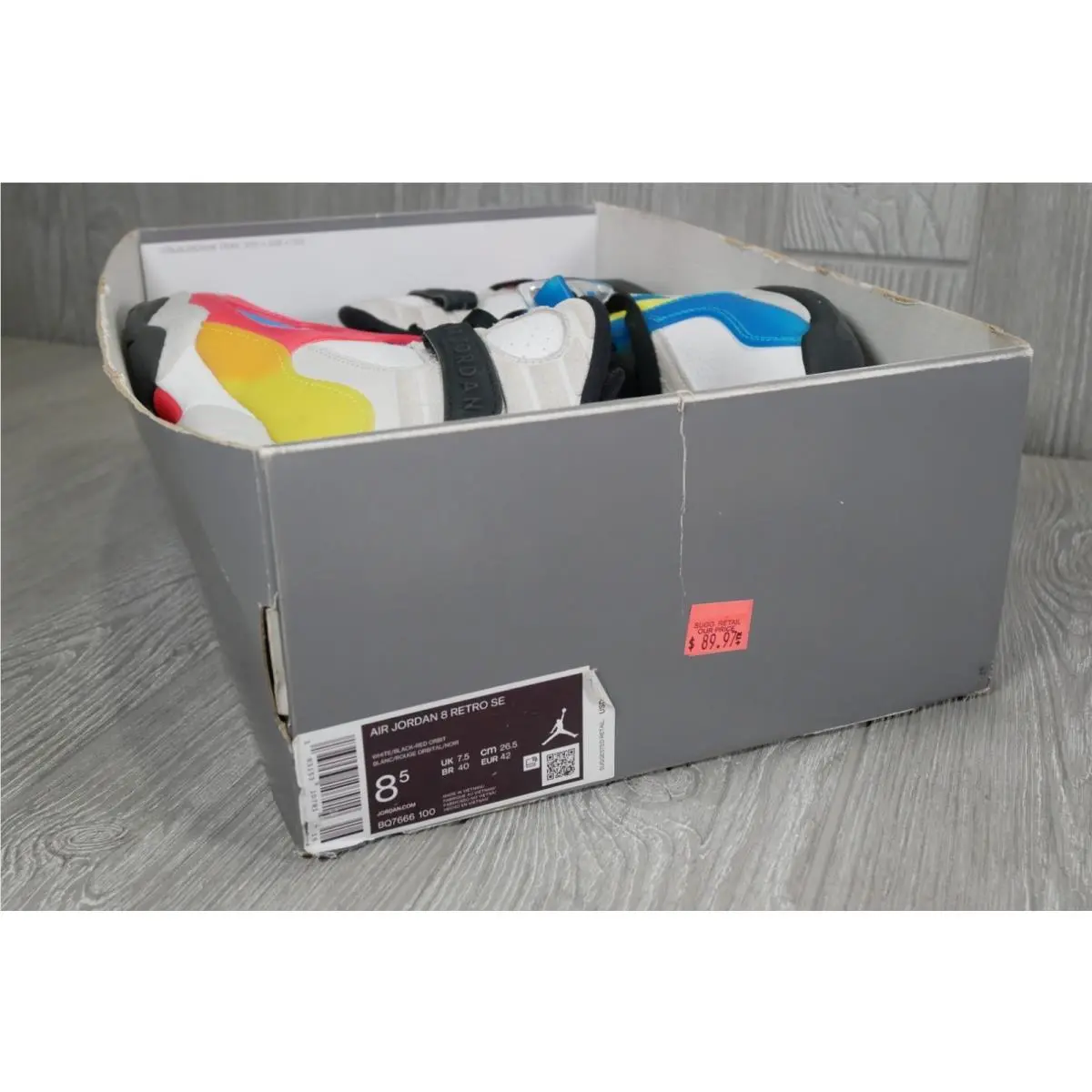 Nike shoes - Air Jordan 8 Retro - Air Retro - BQ7666100 - Multicolor 5