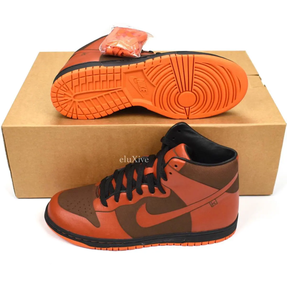 Nike shoes - Nike Dunk High - Dunk High - 311612-881 - Brown 0