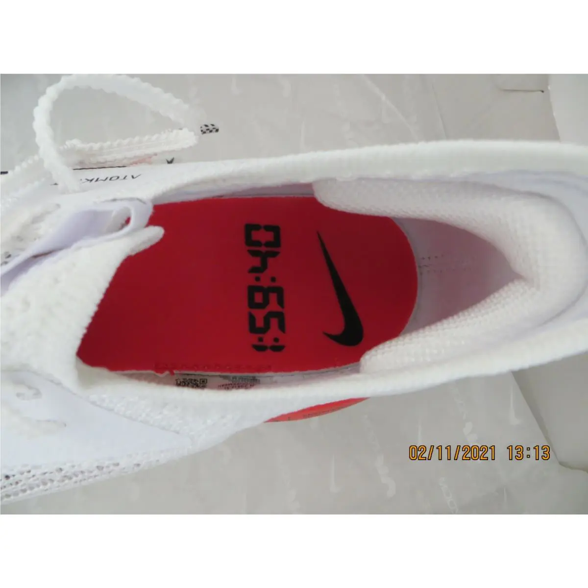 Nike shoes - Air Zoom Alphafly Next% Eliud KipchogeK - DD8877-101 - White 4