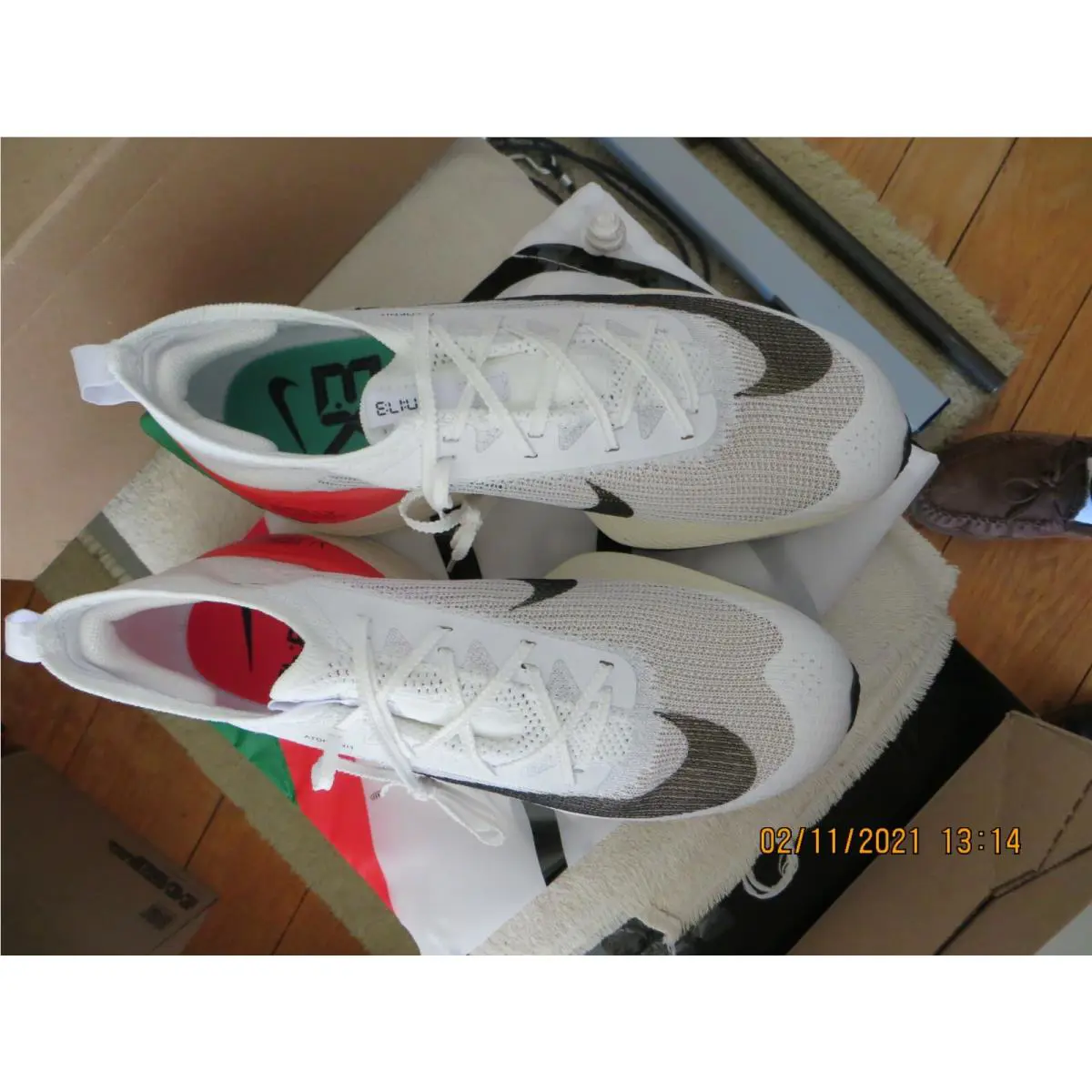 Nike shoes - Air Zoom Alphafly Next% Eliud KipchogeK - DD8877-101 - White 8