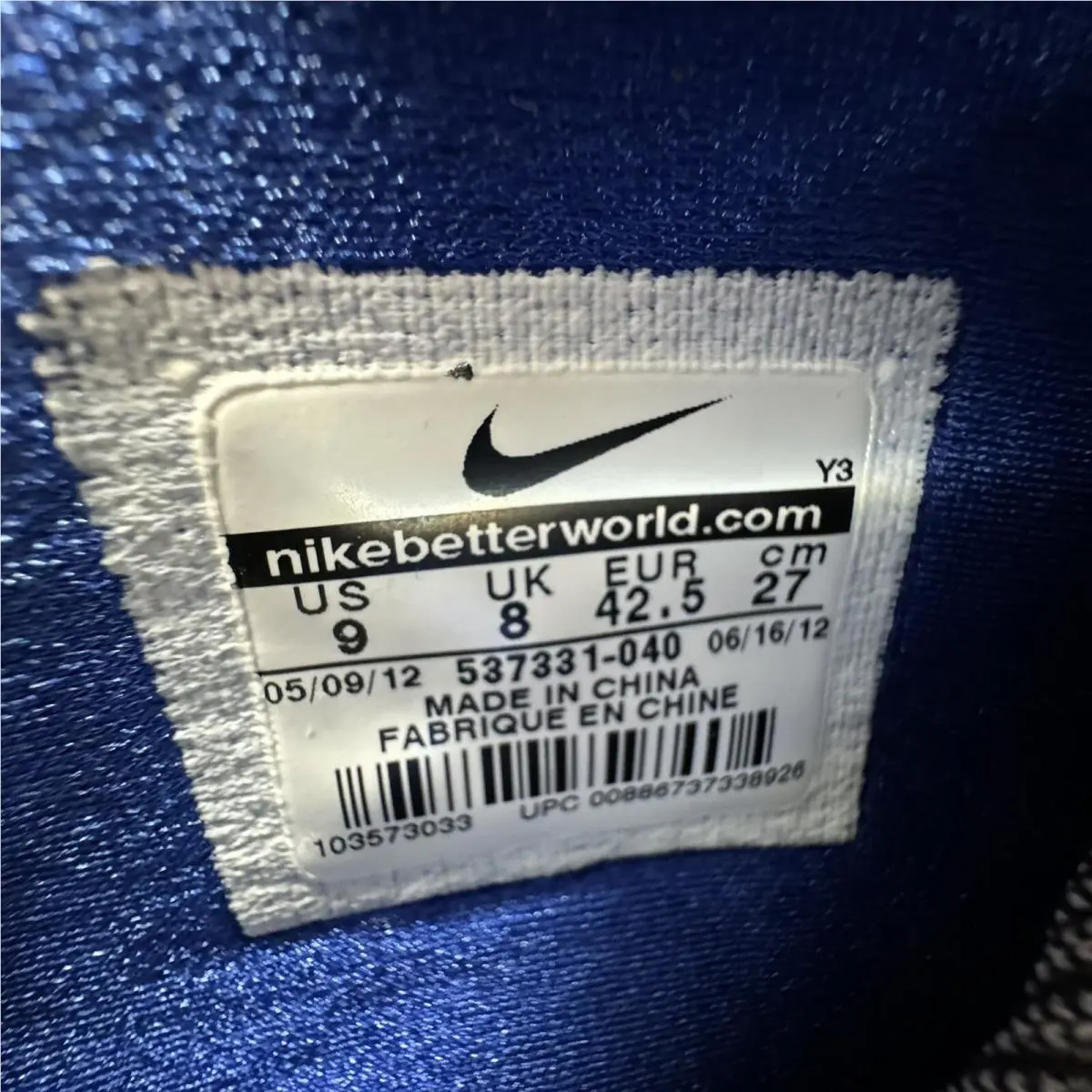 Nike shoes - Nike Air Penny 5 - Air Penny - 537331-040 - Black 3