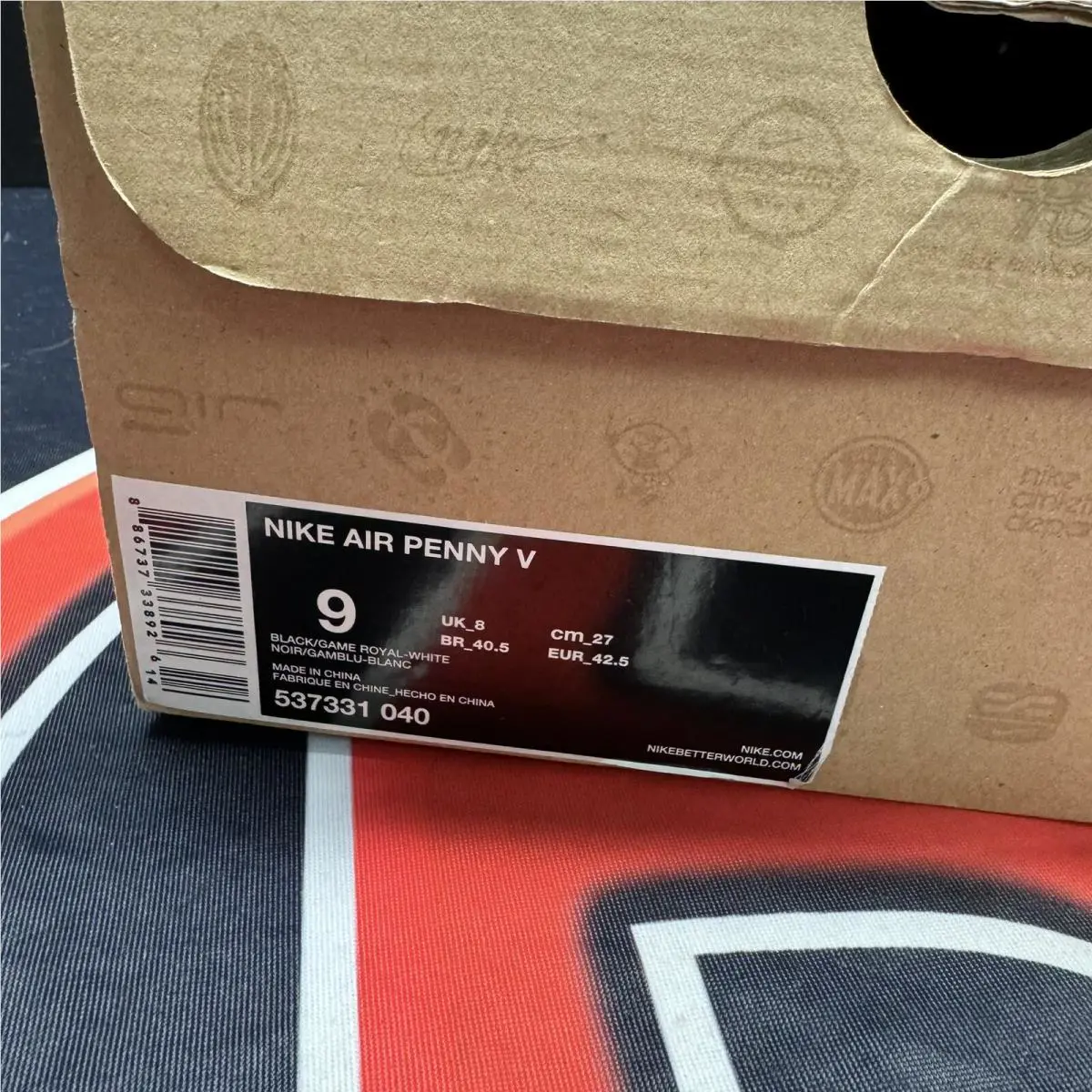 Nike shoes - Nike Air Penny 5 - Air Penny - 537331-040 - Black 6