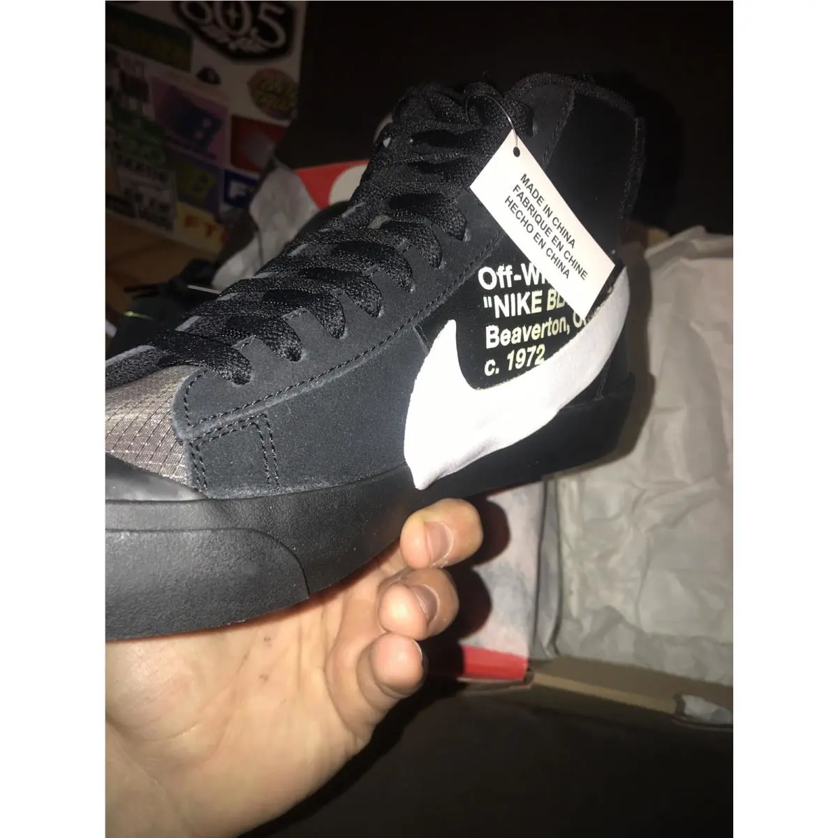 Nike shoes - Nike Blazer - Blazer - AA3832-001 - Black (UPC: 0888407677663) 8