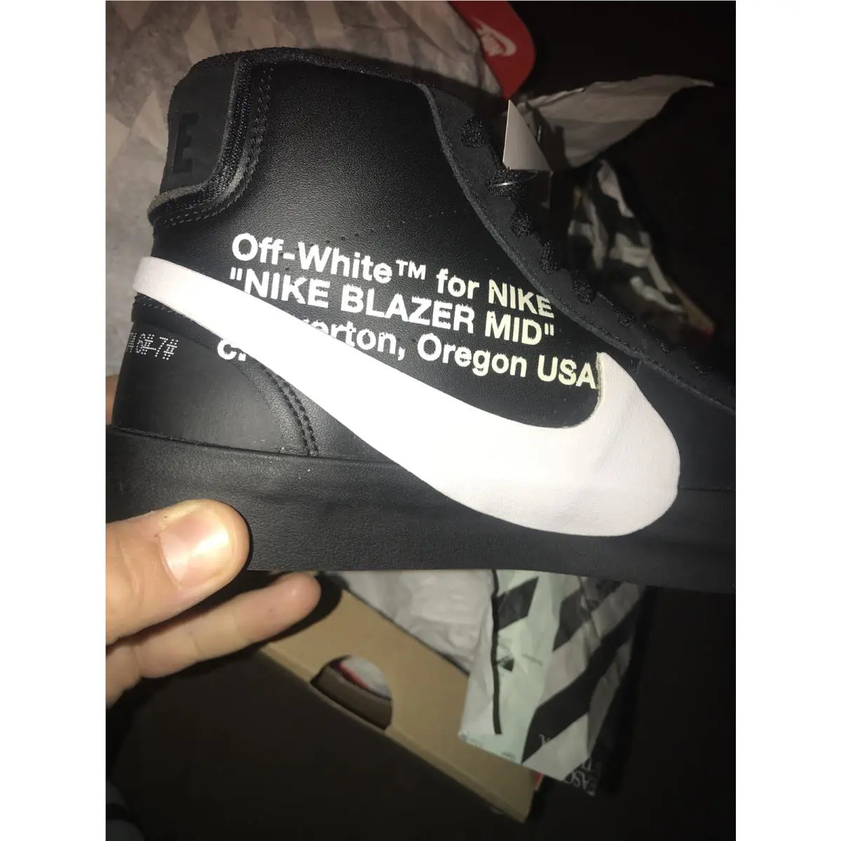 Nike shoes - Nike Blazer - Blazer - AA3832-001 - Black (UPC: 0888407677663) 4