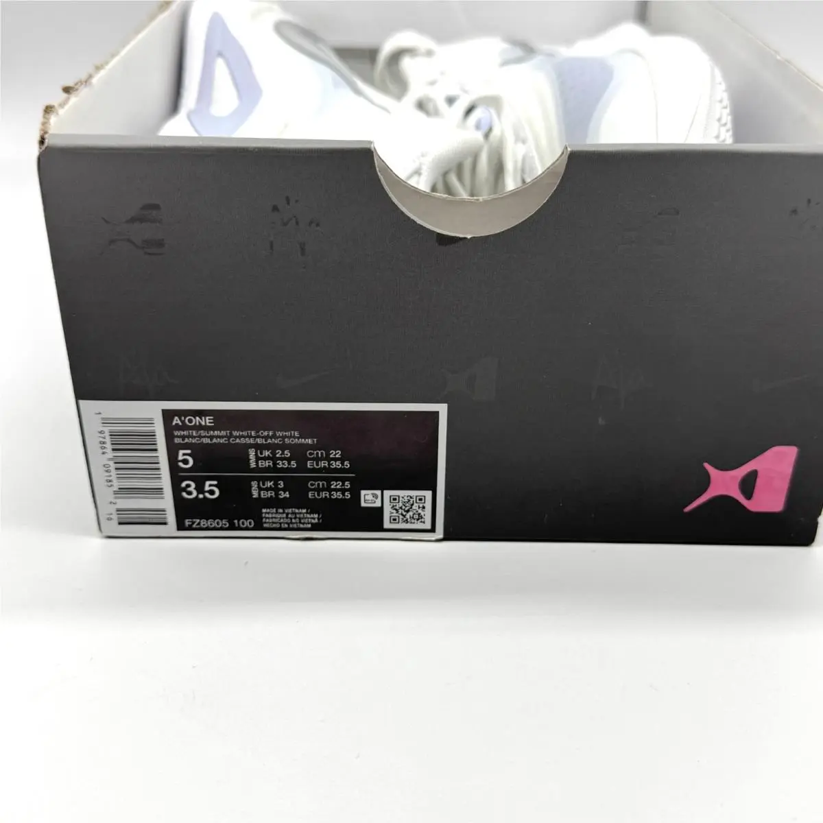 Nike shoes - Nike A`One - FZ8605-100 - White (UPC: 197864090442) 8