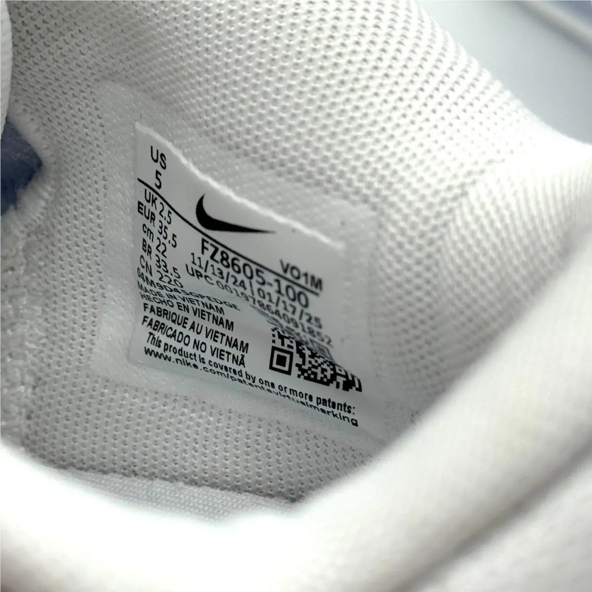 Nike shoes - Nike A`One - FZ8605-100 - White (UPC: 197864090442) 3