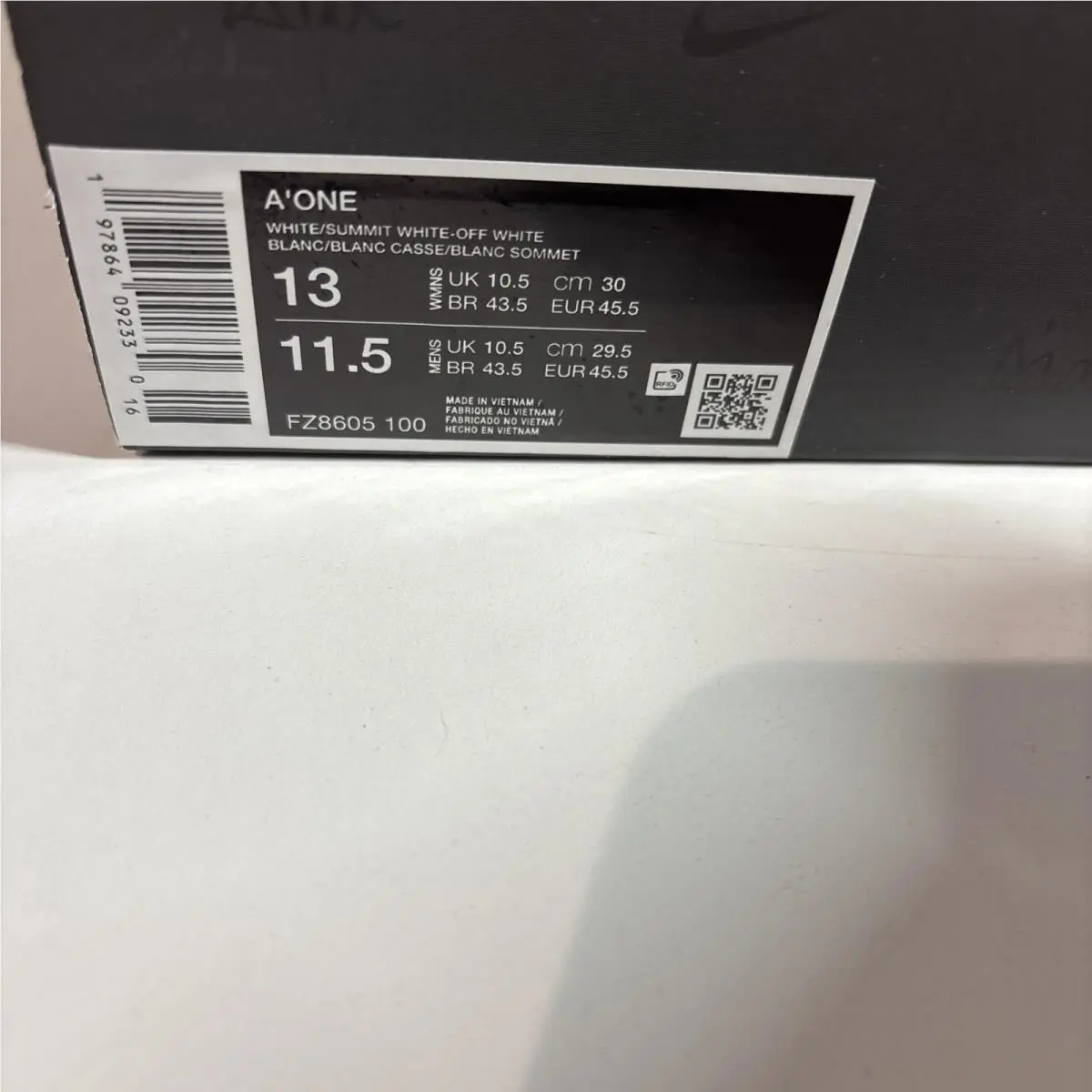 Nike shoes - Nike A`ja Wilson A`One - Wilson - FZ8605-100 - White (UPC: 0197864092330) 4