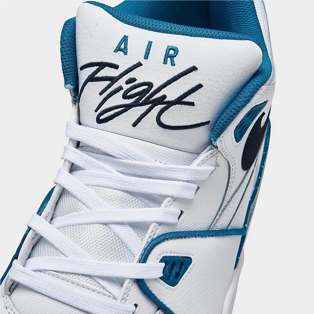 Nike shoes - Air Jordan Flight - Air Flight - WHITE / DARK OBSIDIAN / BRIGADE BLUE 2