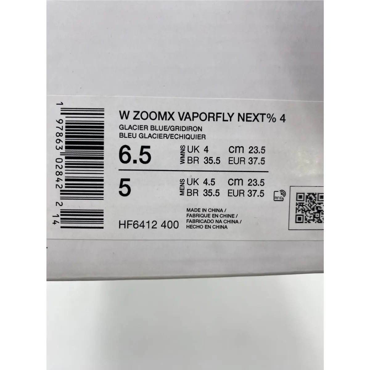 Nike shoes - Nike ZoomX Vaporfly - ZoomX Vaporfly - HF6412-400 - Blue (UPC: 197863028422) 8