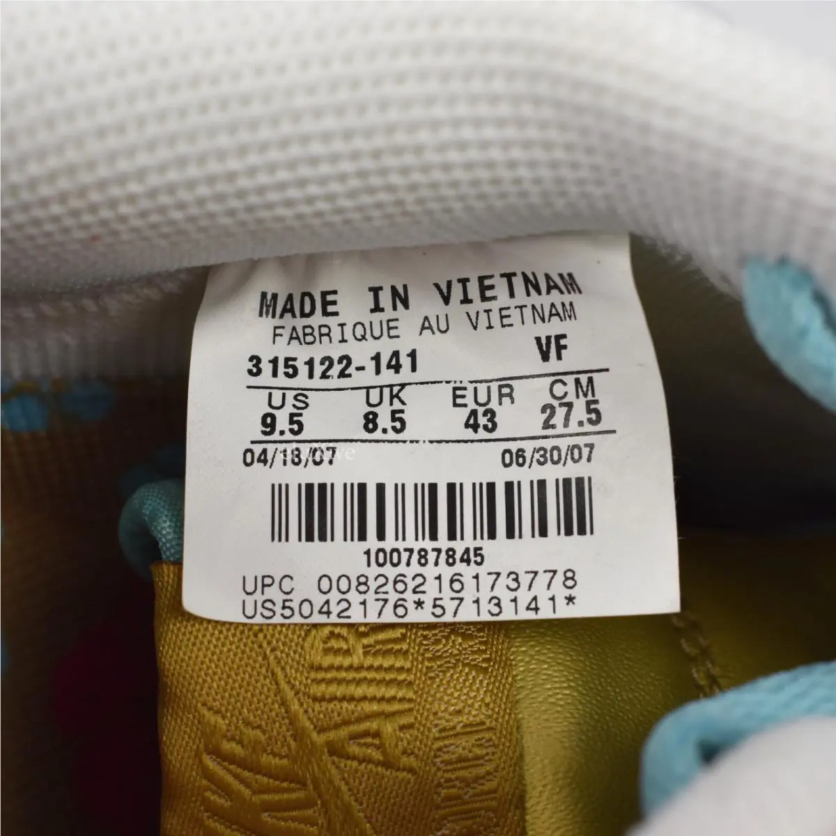 Nike shoes - Nike Air Force 1 - Air Force - 315122-141 - White 9