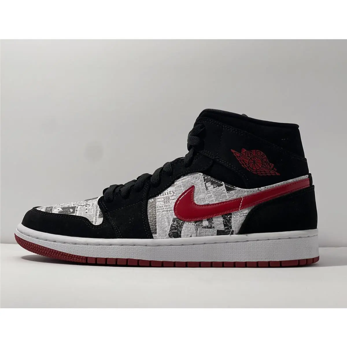 Nike shoes - Jordan 1 - 852542-061 - Black/Gym Red 2