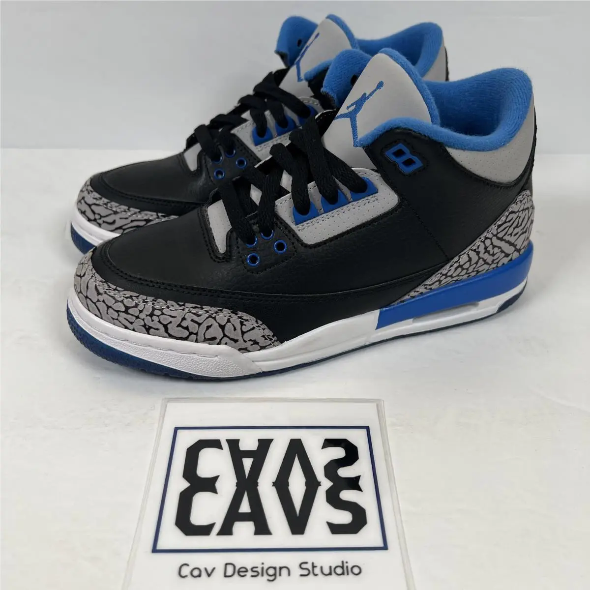 Nike shoes - Air Jordan 3 - Air - 398614-007 - Blue 3