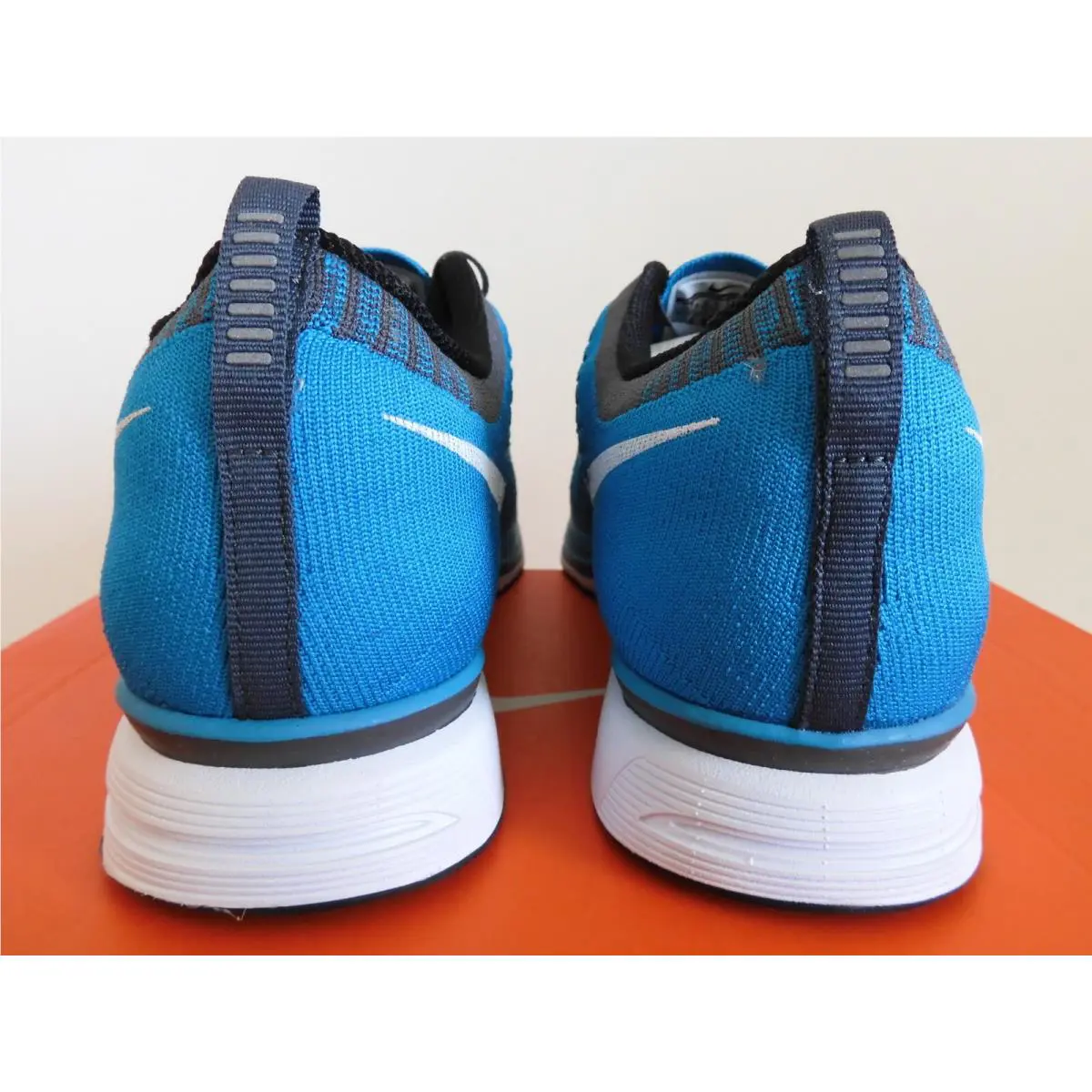 Nike shoes - Nike Flyknit Trainer+ - Flyknit - Blue (UPC: 886668353449) 2