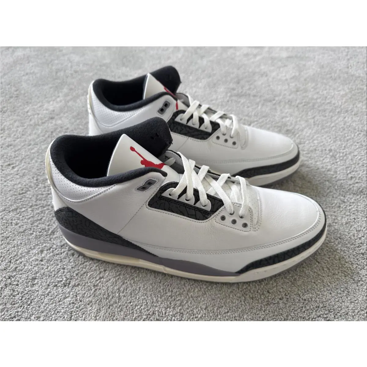 Nike shoes - Jordan 3 - White 1