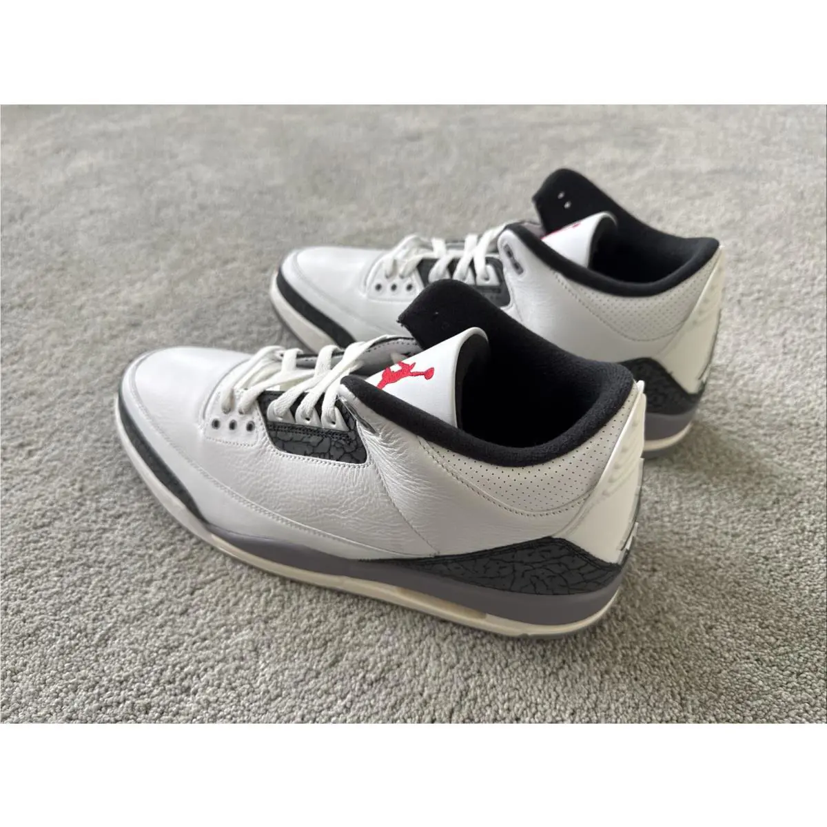 Nike shoes - Jordan 3 - White 4