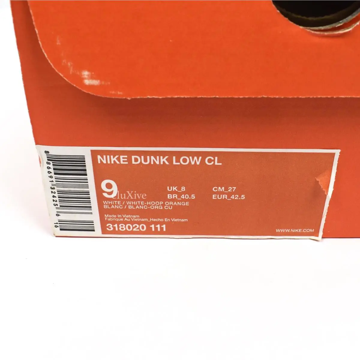 Nike shoes - Nike Dunk Low - Dunk Low - 318020-111 - Orange 12