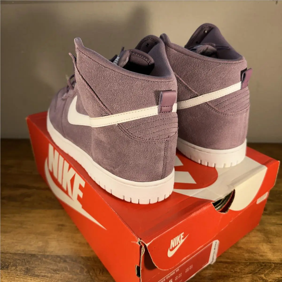 Nike shoes - Nike Dunk - Dunk - 904233-500 - Violet Dust / White (UPC: 0886916124395) 4