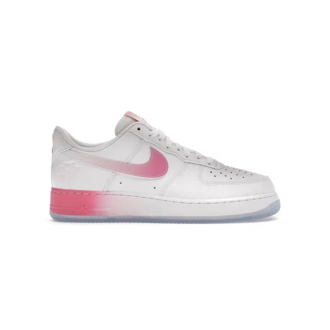 Nike shoes - Nike Air Force 1 - Air Force - FD0778 100 - White/LotusPink-Yellow Gold (UPC: 196155525748) 2
