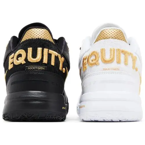 Nike shoes - Nike Zoom LeBron NXXT Gen - BLACK/WHITE/GOLD - FJ1566-103 7