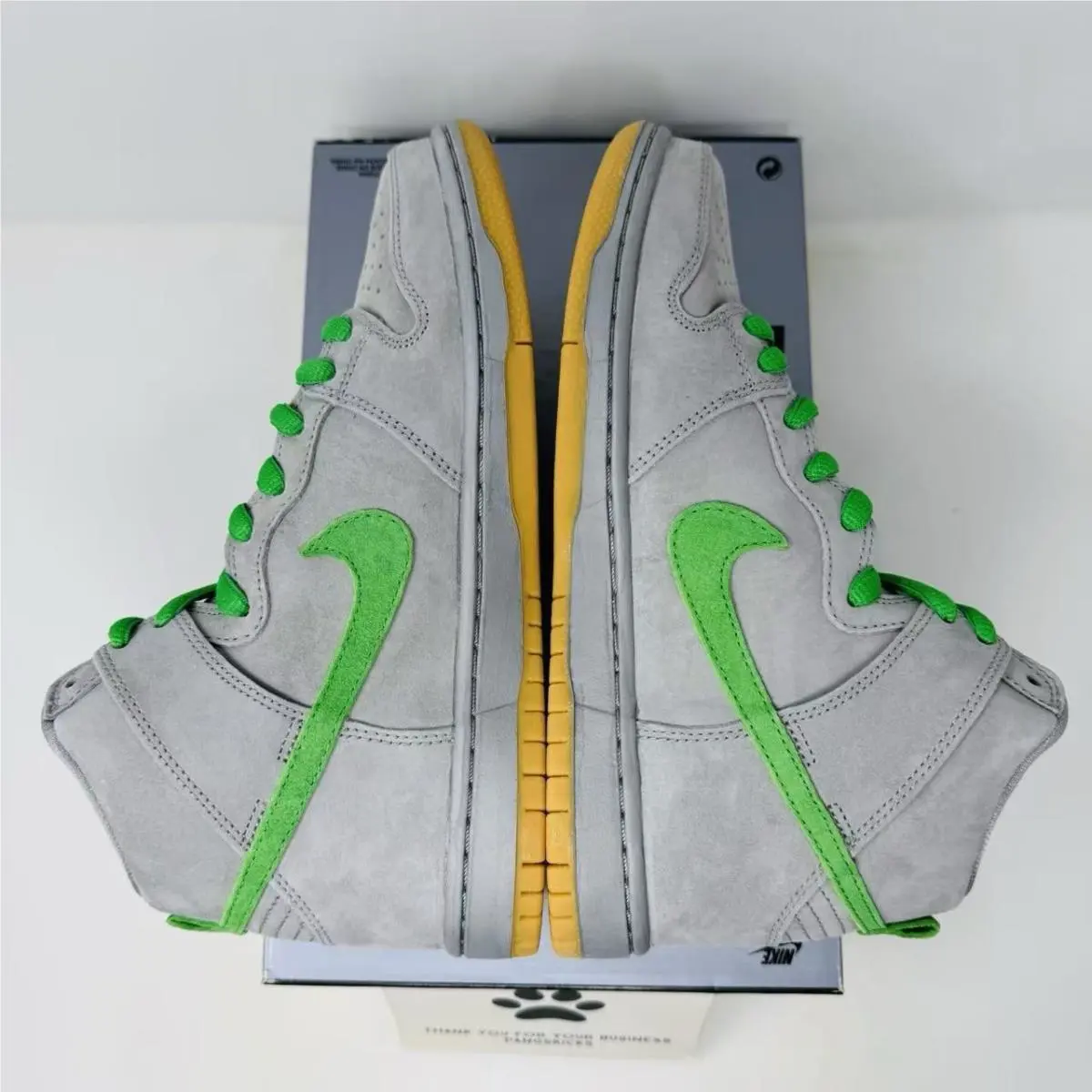 Nike shoes - Nike Sb Dunk High - Dunk High - 313171-039 - Silver 3