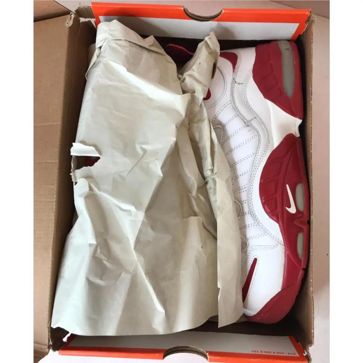 Nike shoes - Nike Air Max Sensation - Air Max Sensation - 315863-161 - University Red / White 0