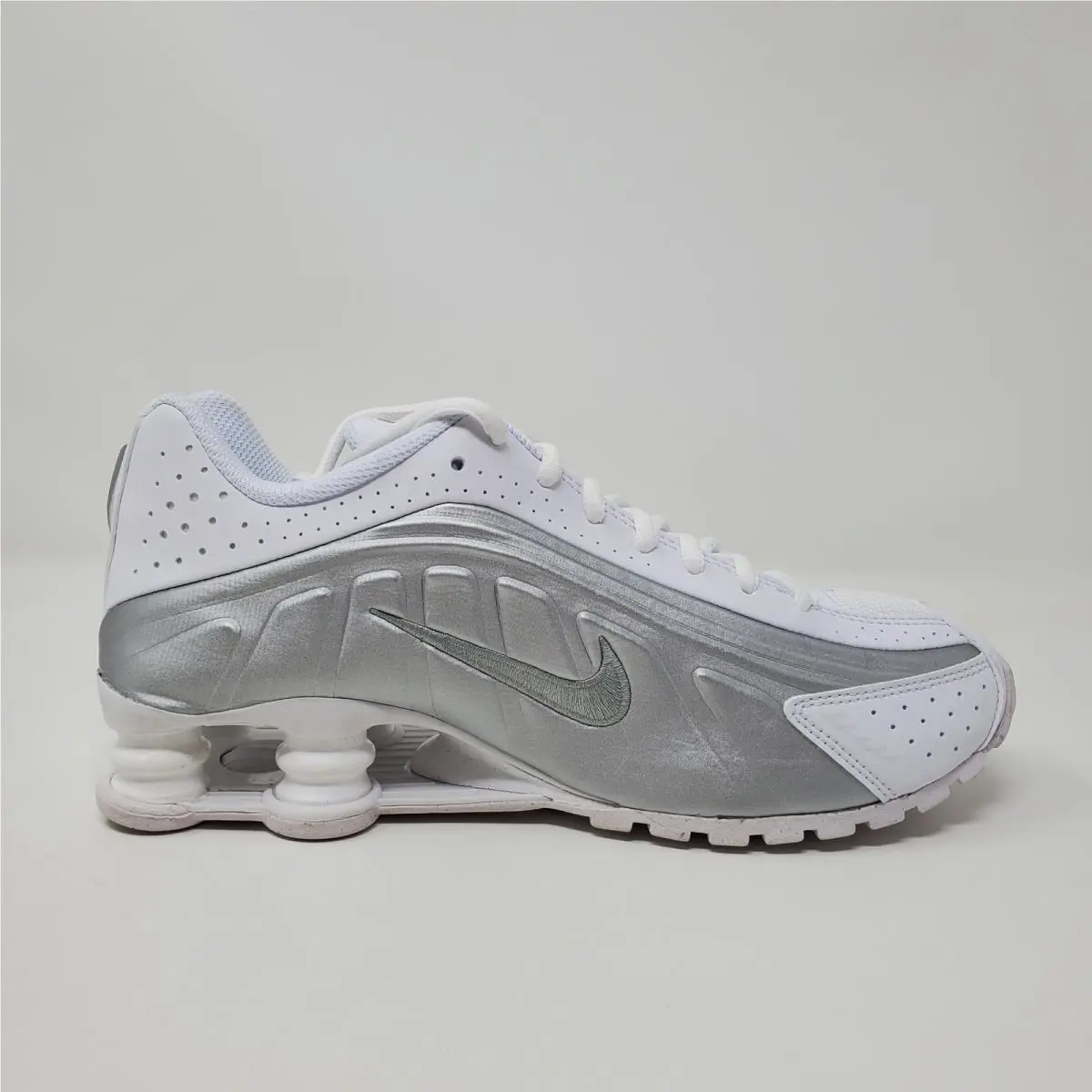 Nike shoes - Nike Shox R4 - Shox - White 4