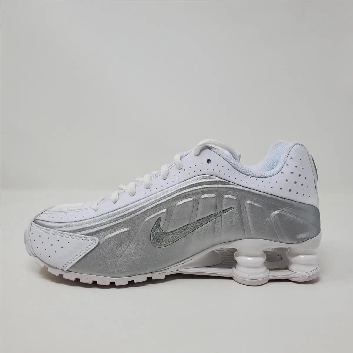Nike shoes - Nike Shox R4 - Shox - White 7