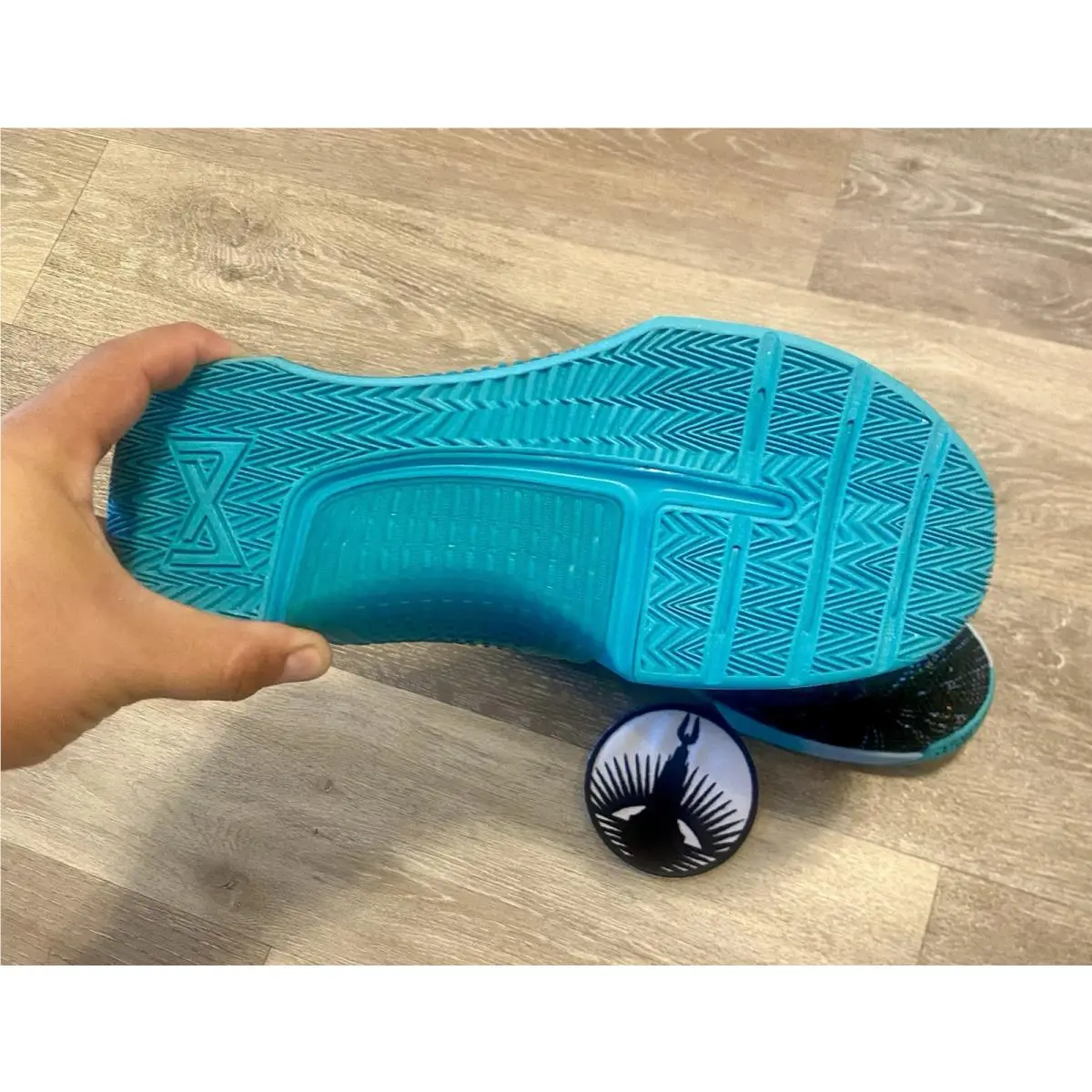 Nike shoes - Nike Metcon 9 AMP - Metcon AMP - HF1395-001 - Dusty Cactus / Black / Psychic Blue (UPC: 197602671698) 9
