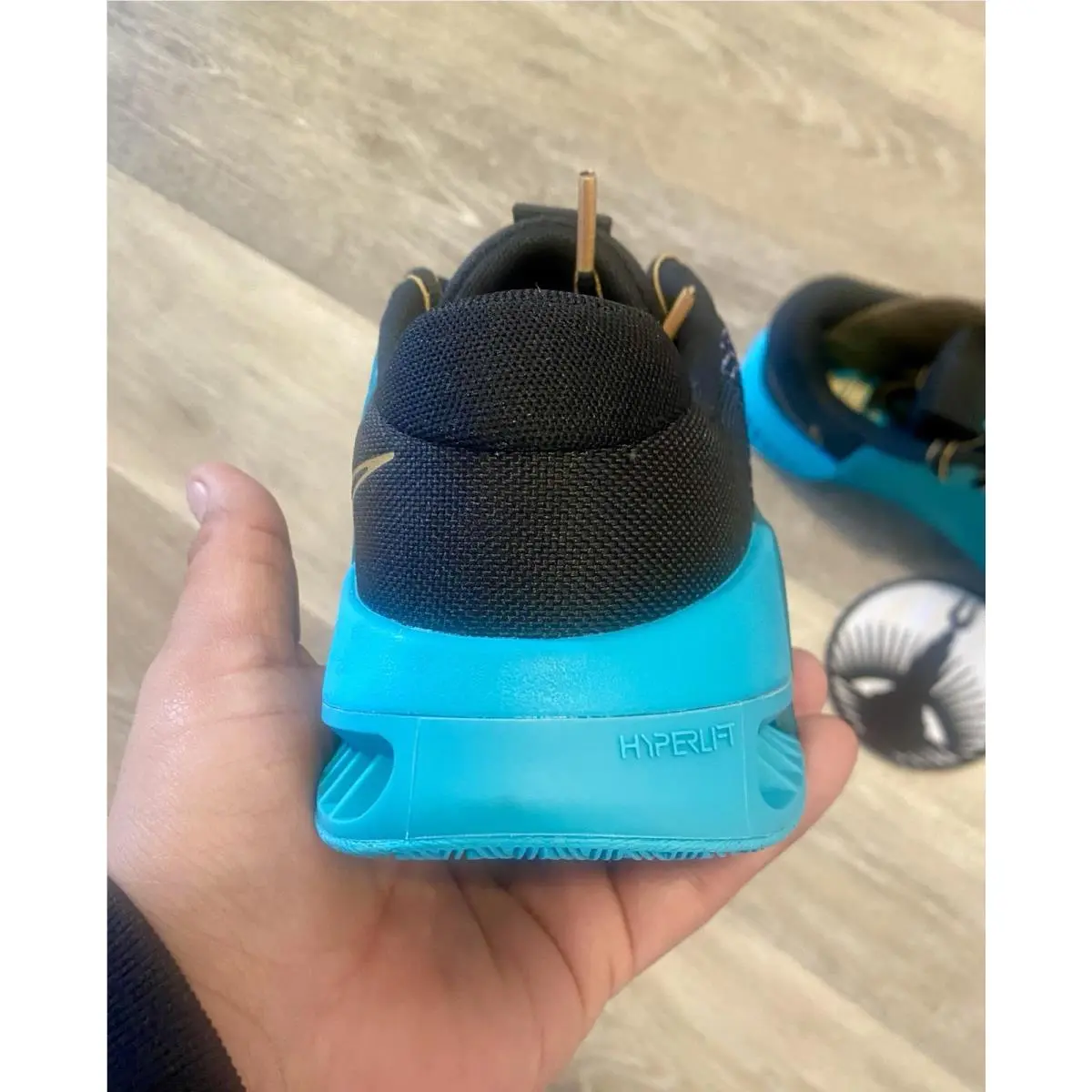 Nike shoes - Nike Metcon 9 AMP - Metcon AMP - HF1395-001 - Dusty Cactus / Black / Psychic Blue (UPC: 197602671698) 0