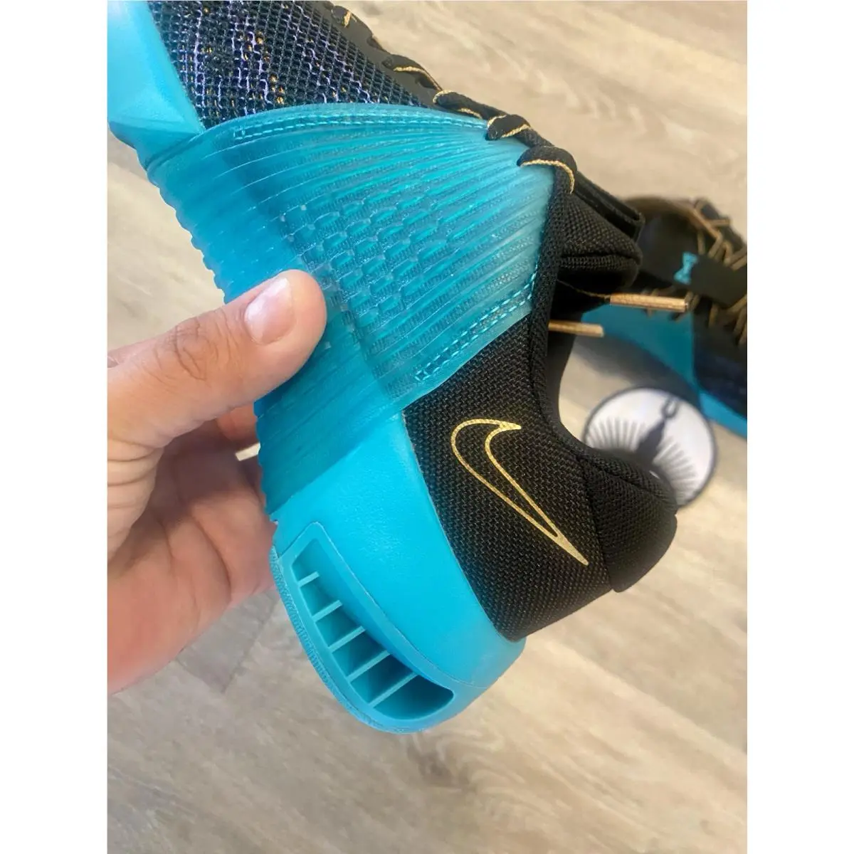 Nike shoes - Nike Metcon 9 AMP - Metcon AMP - HF1395-001 - Dusty Cactus / Black / Psychic Blue (UPC: 197602671698) 1