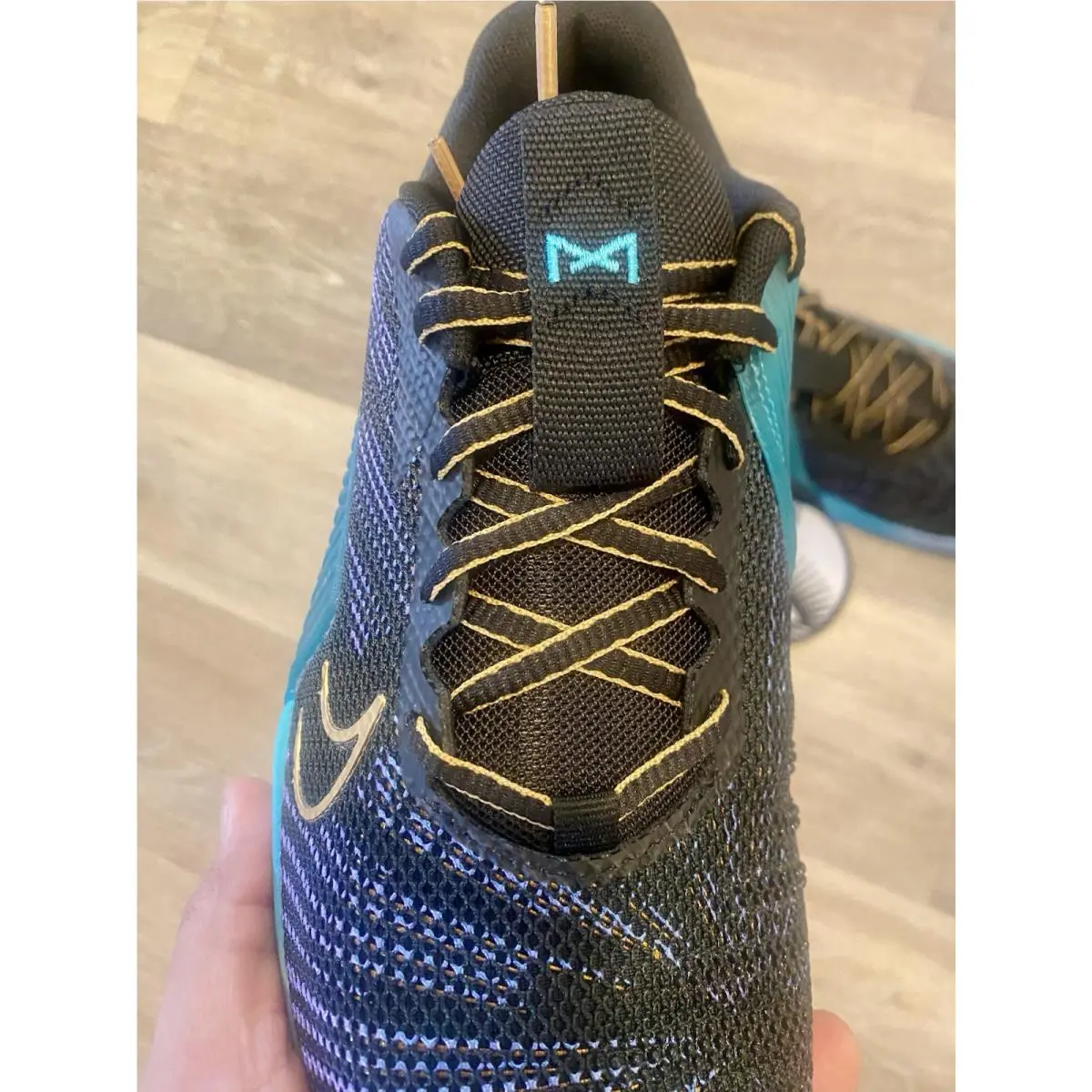 Nike shoes - Nike Metcon 9 AMP - Metcon AMP - HF1395-001 - Dusty Cactus / Black / Psychic Blue (UPC: 197602671698) 6