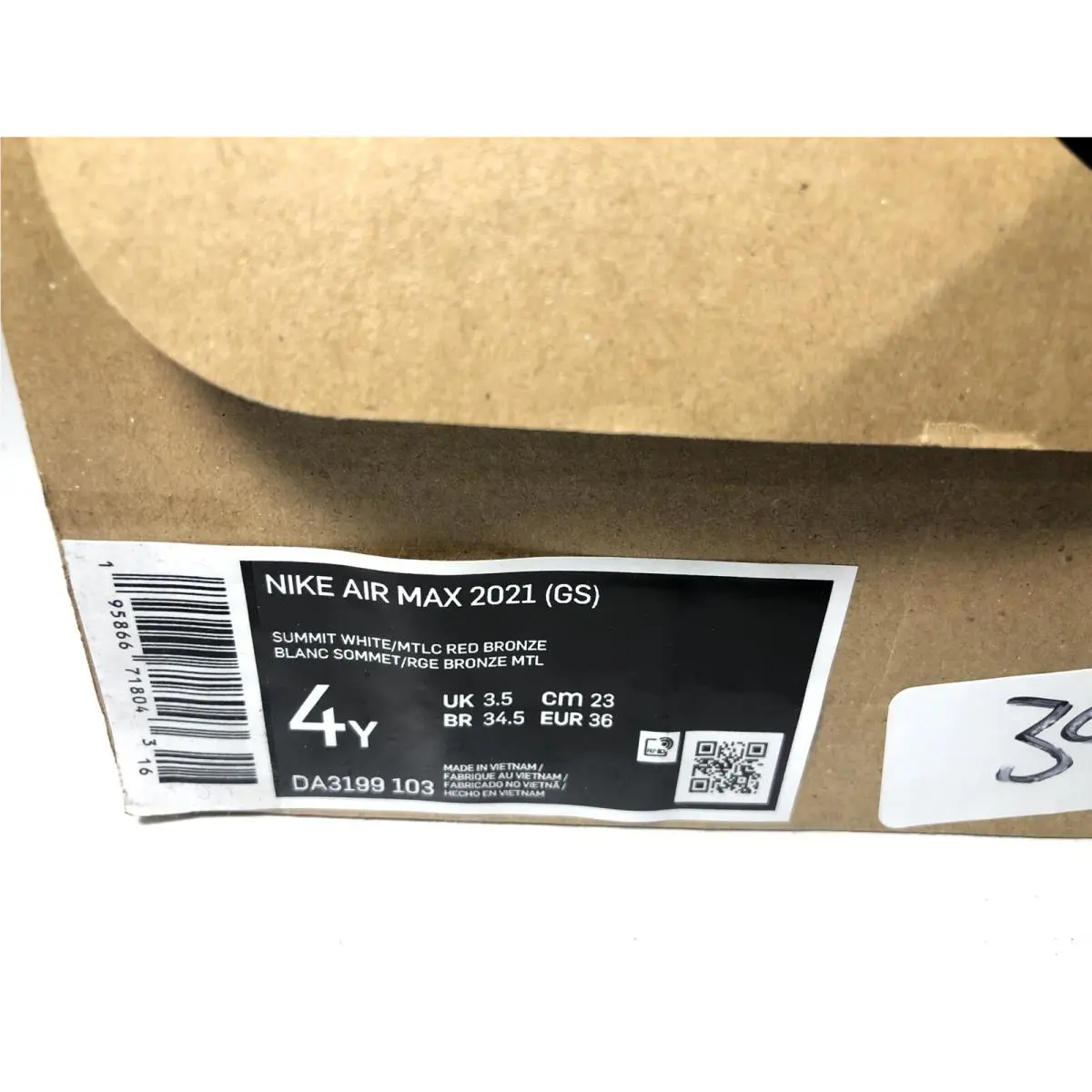 Nike shoes - Da3199-103 - Da3199-103 - White (UPC: 00195866718098) 4