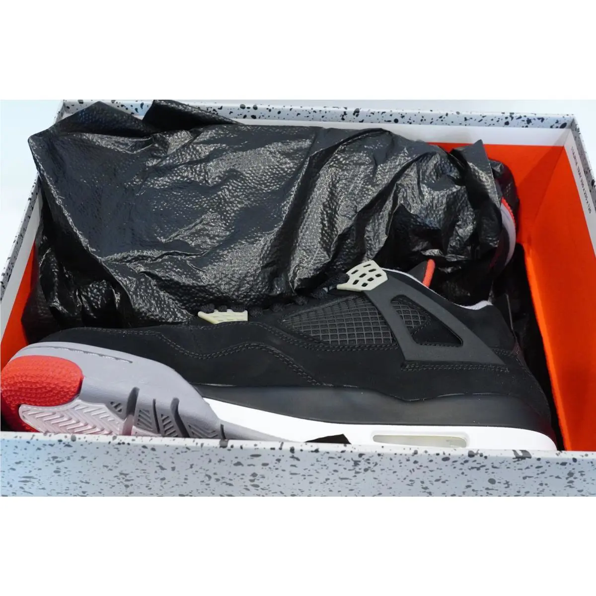Nike shoes - Air Jordan 4 - Air - 308497-089 - Black (UPC: 0886737493984) 19