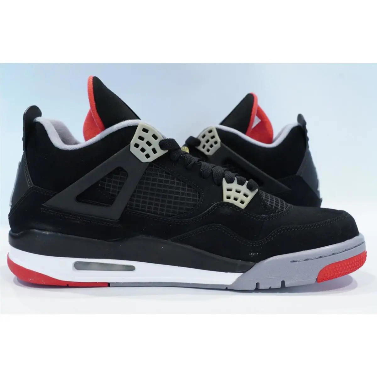 Nike shoes - Air Jordan 4 - Air - 308497-089 - Black (UPC: 0886737493984) 7