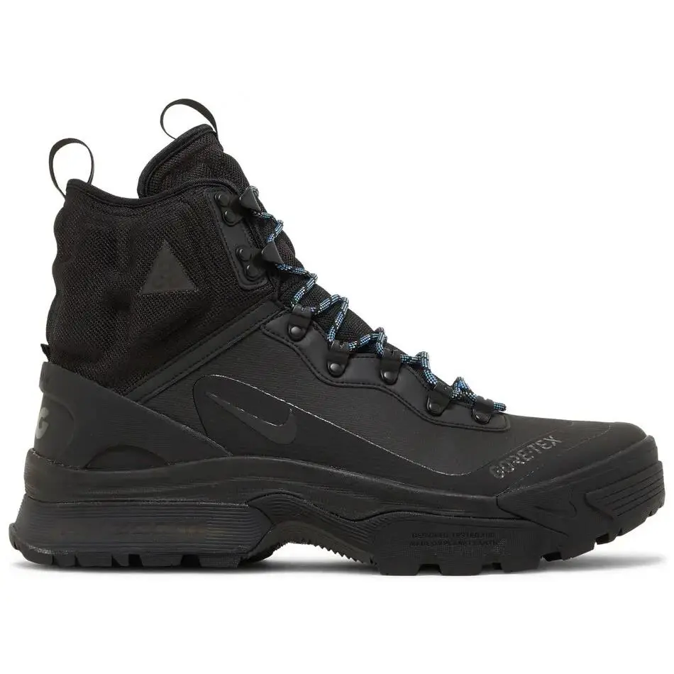 Nike Acg Zoom Gaiadome Gore-tex Triple Black Black DD2858-001 Men`s Size 11 - Black