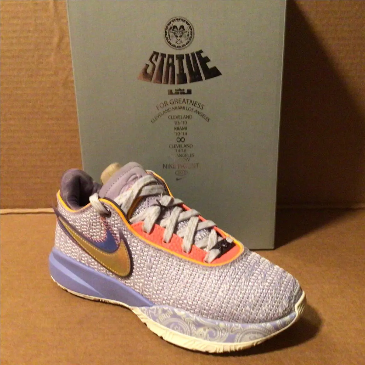 Nike shoes - Nike LeBron 20 - LeBron - Purple 3