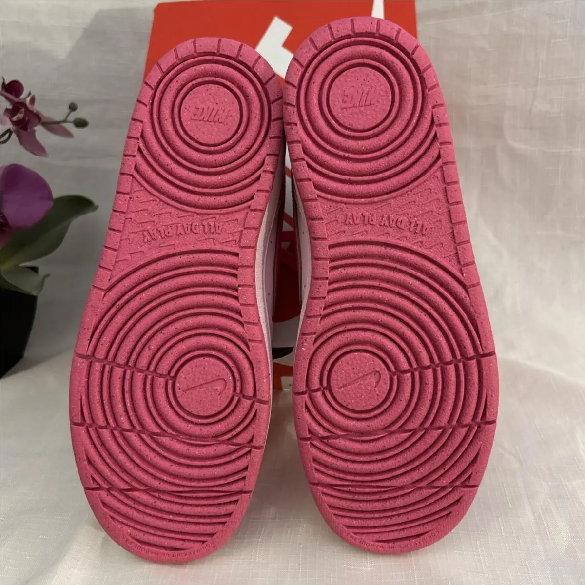Nike shoes - Court Borough Low Recraft (GS) - DV5456 105 - Pink 7
