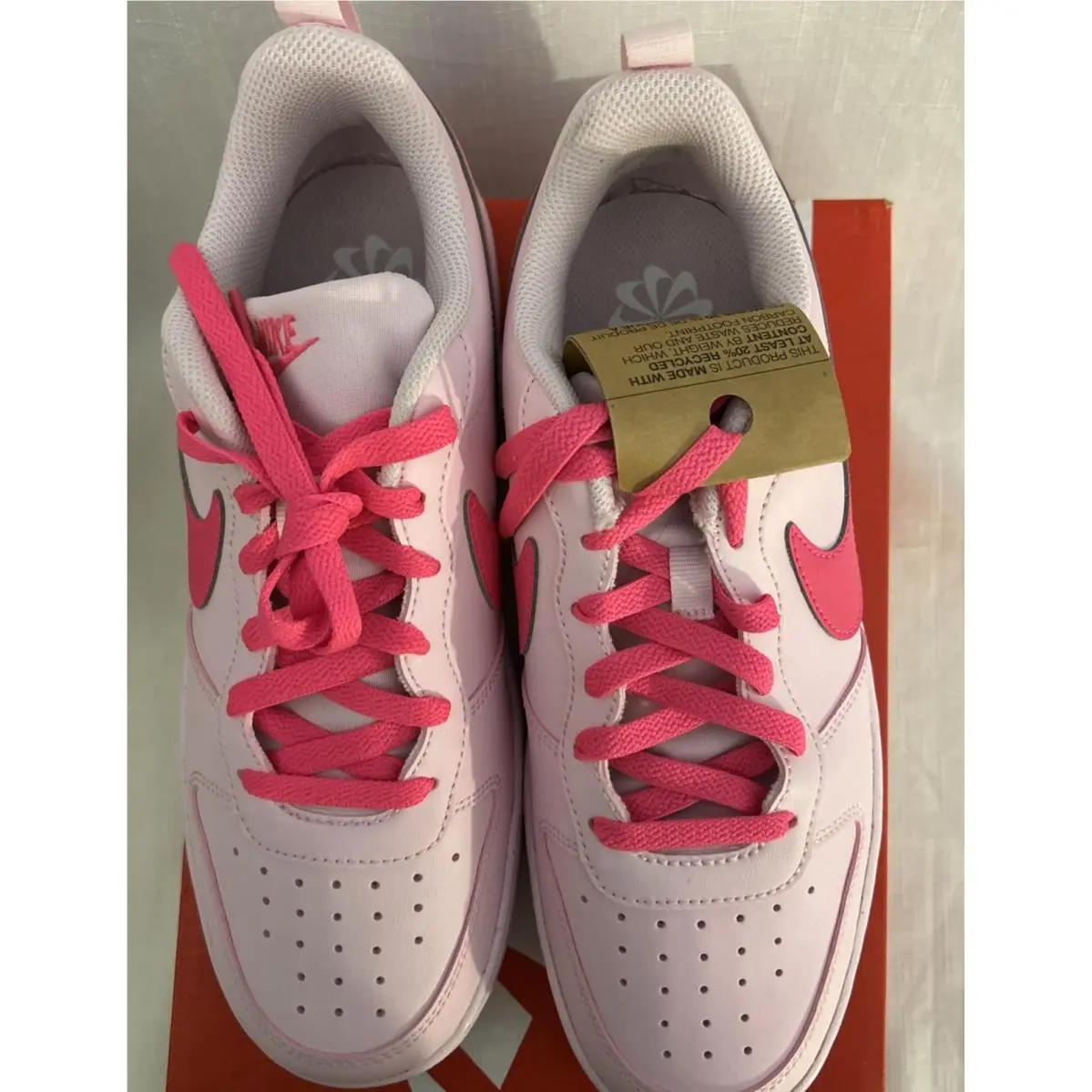 Nike shoes - Court Borough Low Recraft (GS) - DV5456 105 - Pink 6