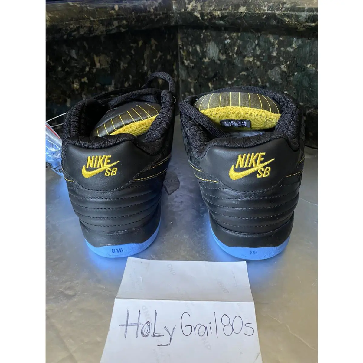 Nike shoes - Nike SB - 318401 041 - Black / University Blue 3