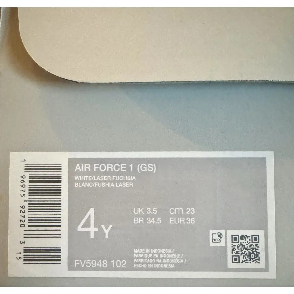 Nike shoes - Nike Air Force 1 - Air Force - FV5948-102 - White 8