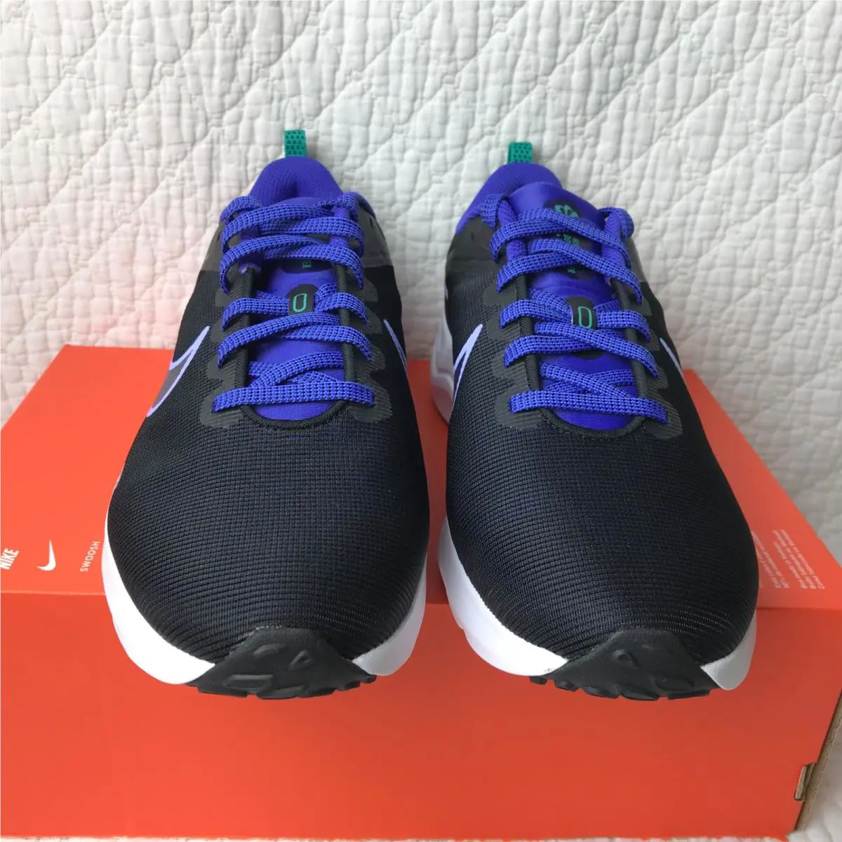 Nike shoes - Nike Downshifter 12 - Downshifter - DD9294-003 - black/light thistle lapis 3