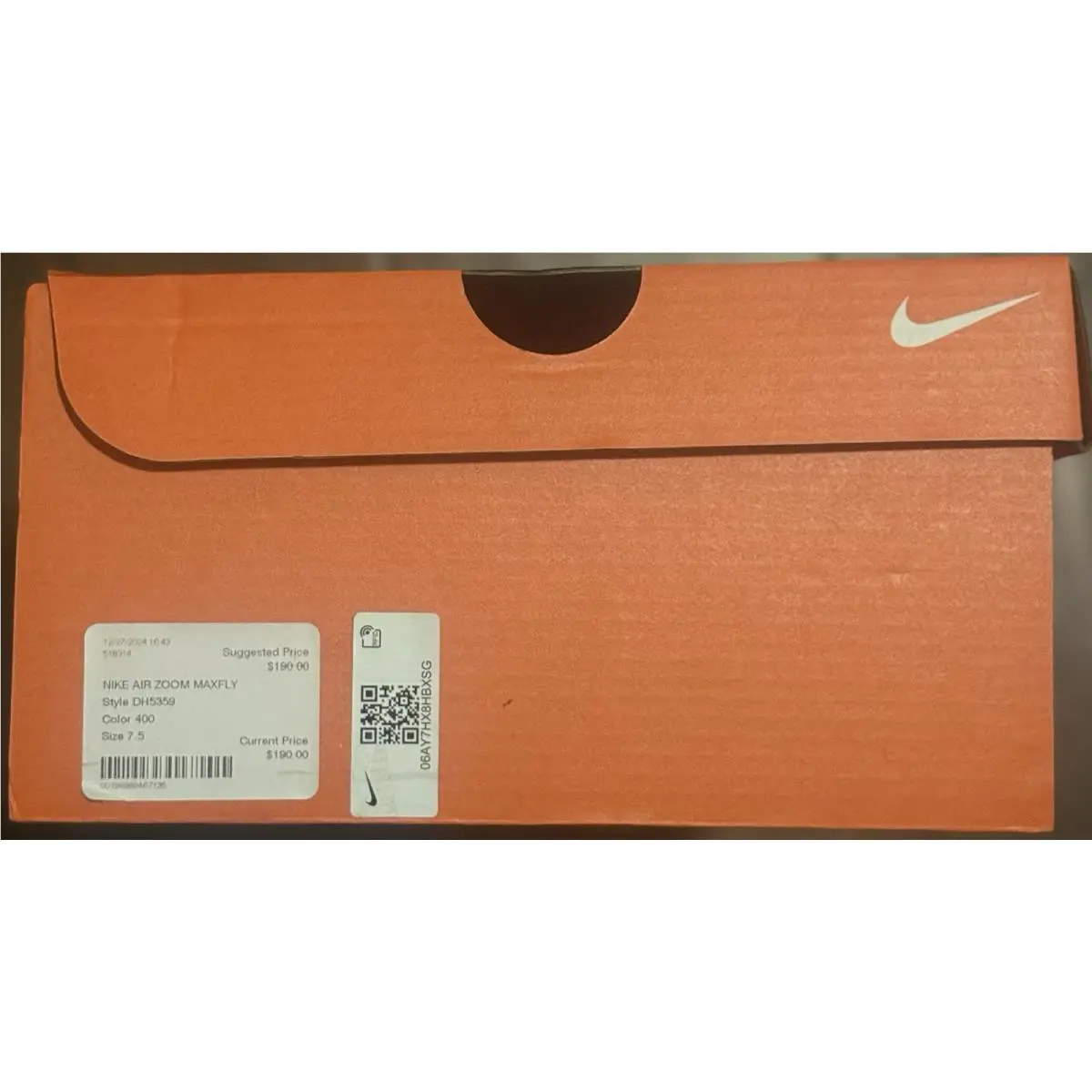 Nike shoes - Nike Air Zoom Maxfly - Air Zoom Maxfly - DH5359 100 - Blue (UPC: 196969466947) 5