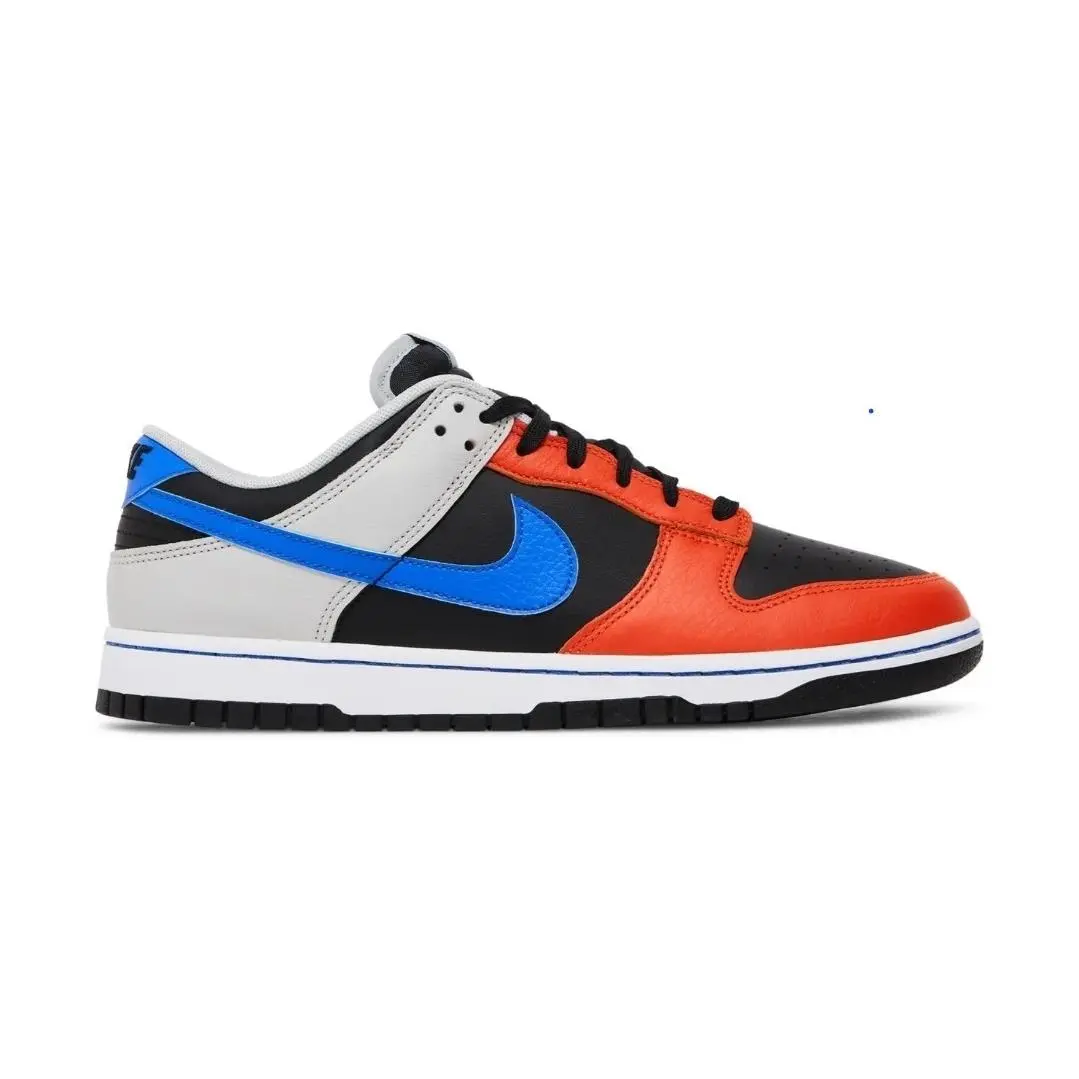 Nike Dunk Black/racer Blue Nba 75th Anniversary `knicks` DD3363-002 Sz 15