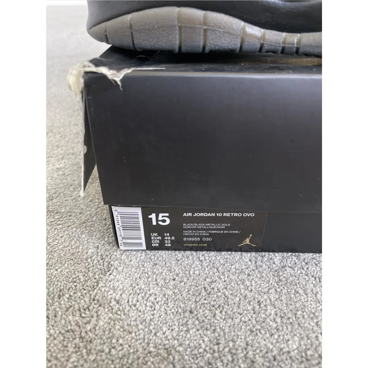 Nike shoes - Jordan 10 - Black 0