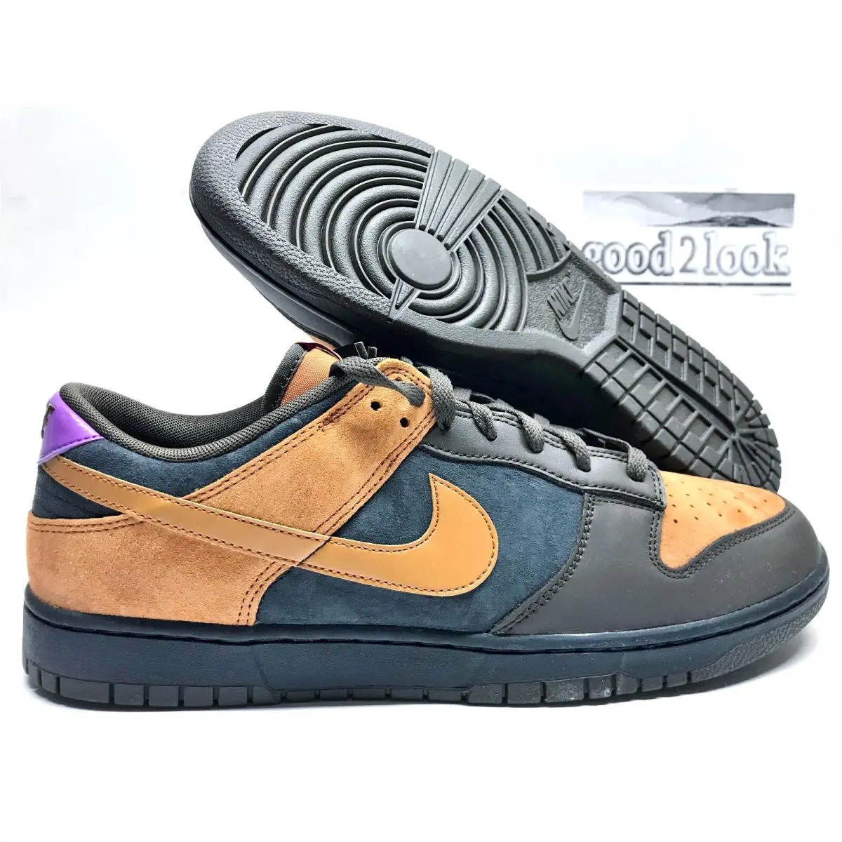 Nike Dunk Low Retro Prm Off Noir/cider-dark Chocolate Size Men`s 14 DH0601-001