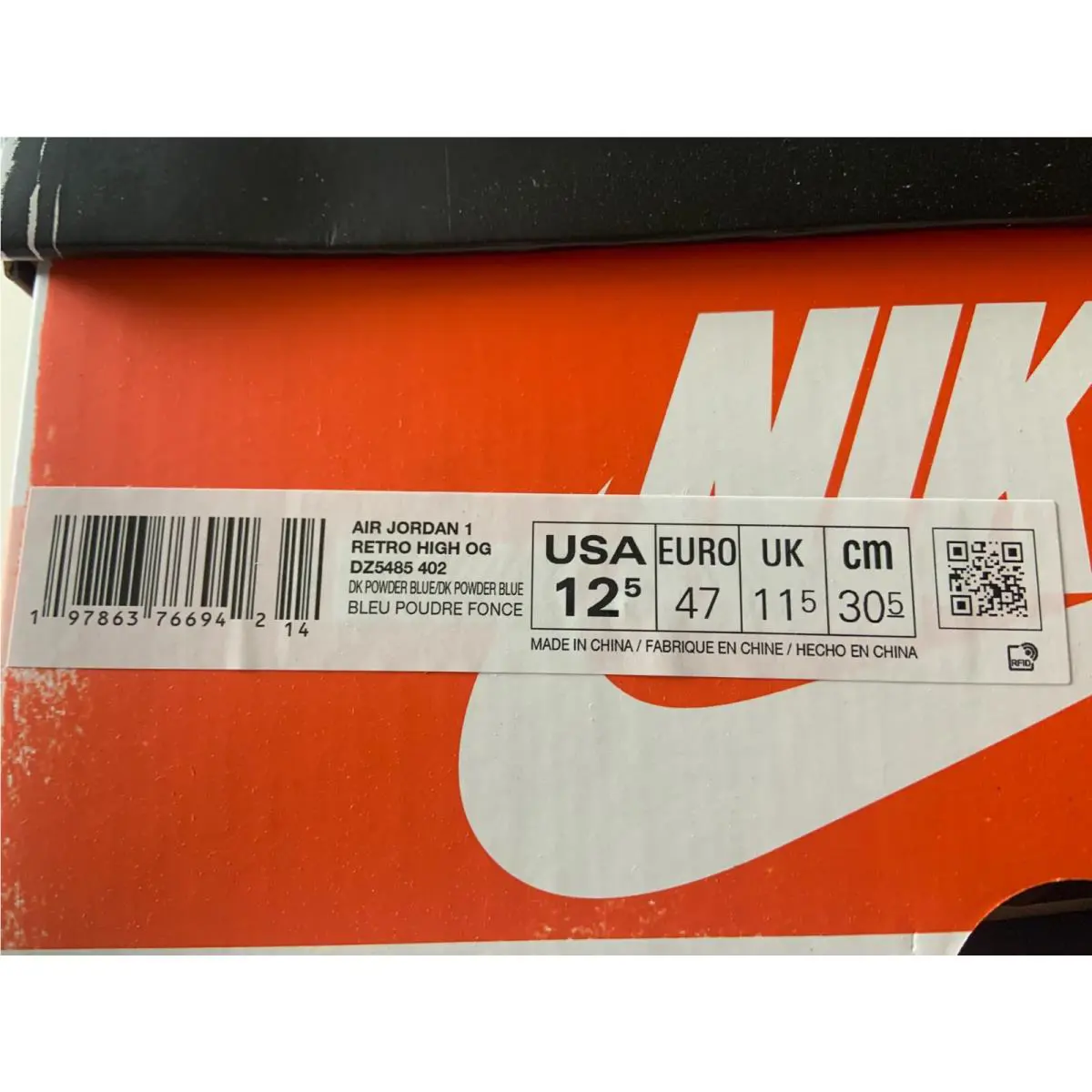 Nike shoes - Dark Powder Blue (UPC: 197863766942) 1