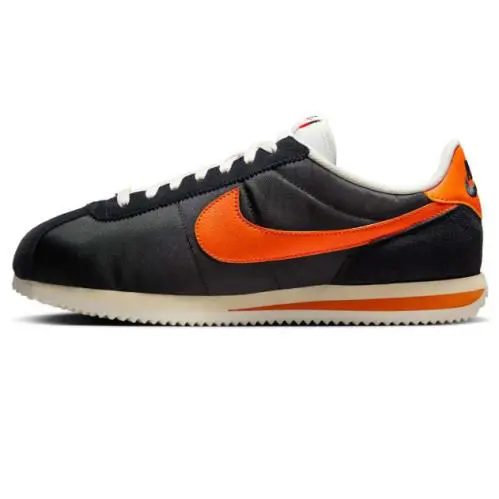 Nike Cortez Txt Black Safety Orange HF0263-003 - Size 10 - Black