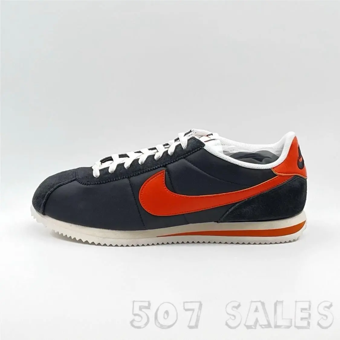 Nike Cortez Txt Black Safety Orange HF0263-003 - Size 10
