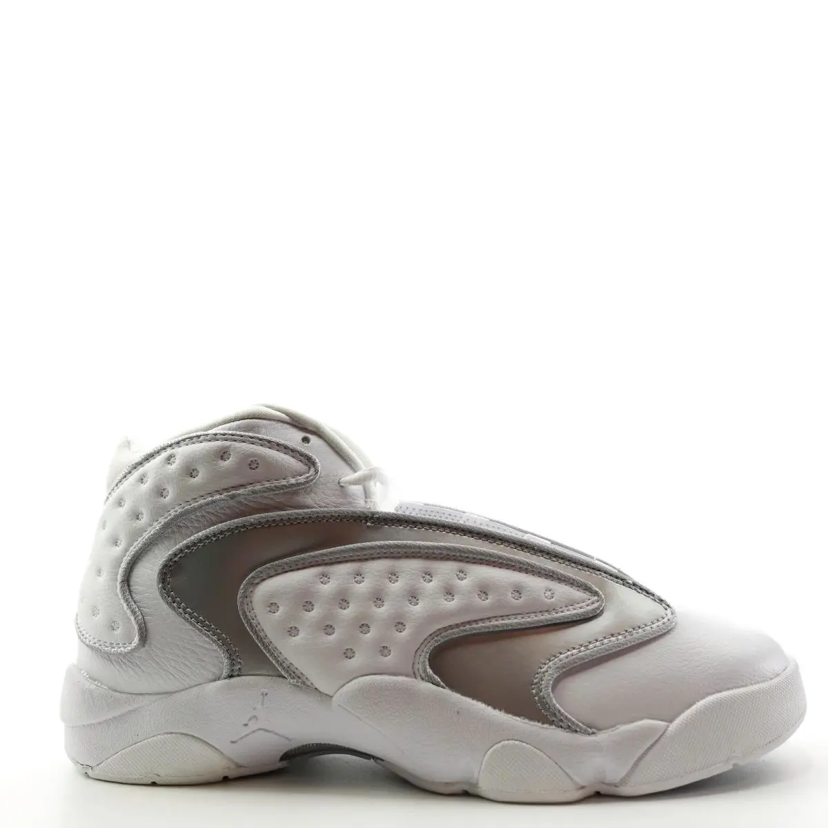 Nike Air Jordan OG White Metallic Silver Women`s Size 11 CW0907 100 Mens 9.5