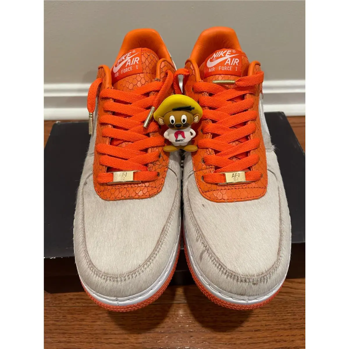Nike shoes - Nike Air Force 1 - Air Force - 318500 811 - Orange Blaze 1